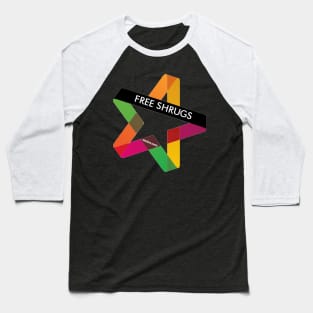 Free Shrugs Baseball T-Shirt